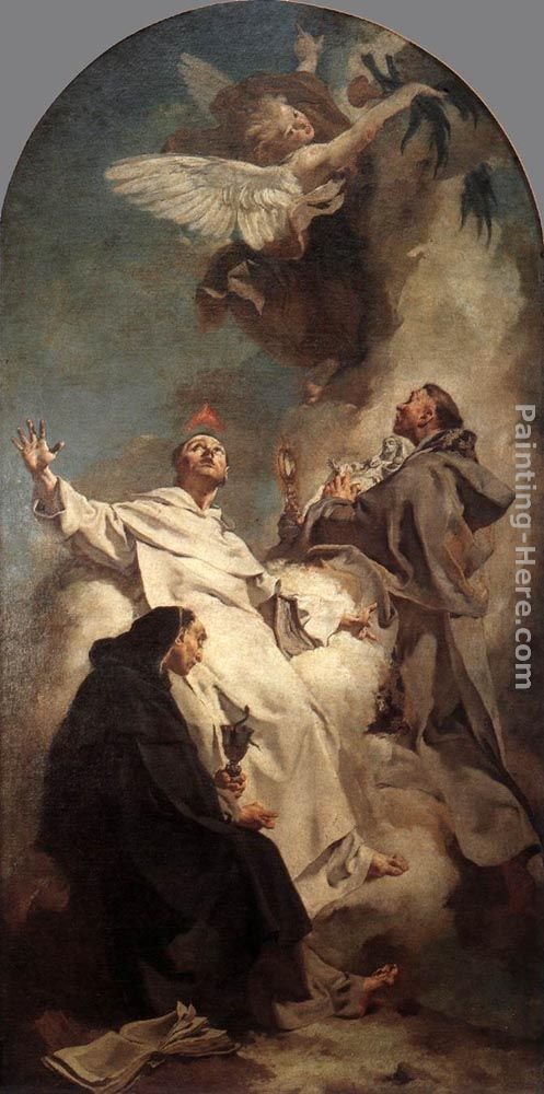 Giovanni Battista Piazzetta Three Dominican Saints